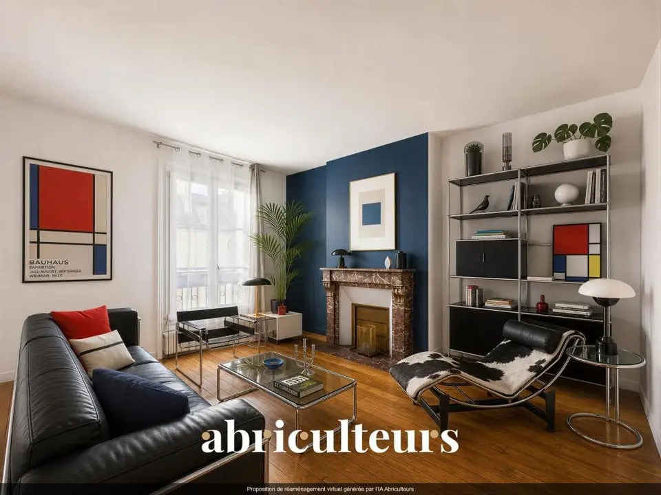 Bel appartement traversant de 68 m² au Cœur du 16ᵉ arr. De Paris
